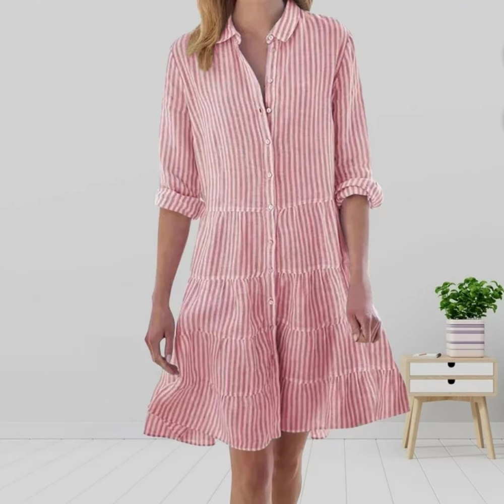 CLZOUD Womens Dresses Summer Pink